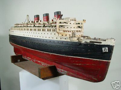 RMS Queen Mary Strbrd Quart Ahead
Measurements- 69â€ Long X 22â€ Tall X 16â€ Wide
