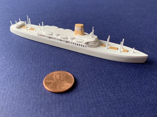 Painted and detailed
Keywords: ship model SS Panama liner