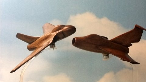 Fairey FD1 and the DeHaviland DH108
