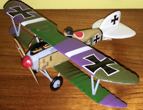Albatross D-III
Finger's Armistice Group Build Albatross D-III
Keywords: Solid Model Memories