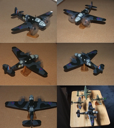 Bristol Beaufort in 1/72 scale
In memory of another modeler, my uncle Hector.
Keywords: lastvautour solidmodelmemories scale model wood 1/72 Beaufort