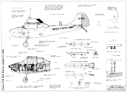 Cessna OE-1 Sheet B
Cessna Bird Dog Drawings Sheet B
Keywords: Cessna OE-1 Solid Model Memories