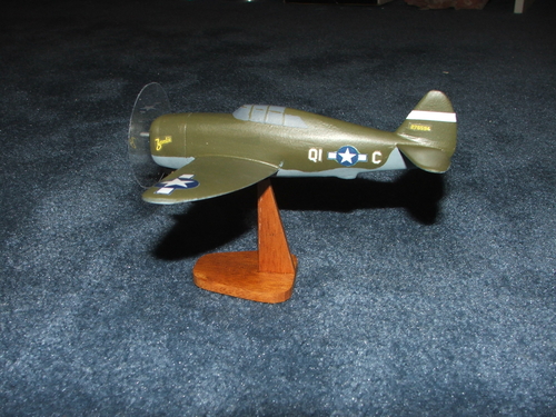 P-47 Thunderbolt
Keywords: smm solidmodelmemories hand carved solid wood model P-47 thunderbolt
