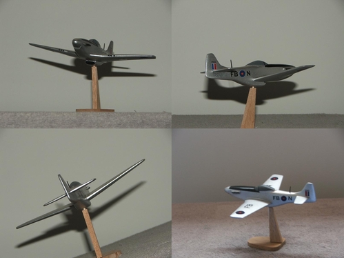 Mustang Mk IV
Completed 1/72 Mustang in RCAF colours
Keywords: hand carved solid wood scale model airplane solidmodelmemories lastvautour Mustang Mk IV