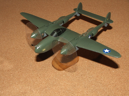 P-38E group Build
Completed 19 Mar 2011
Keywords: P-38 Lockheed lightning solid model memories lastvautour