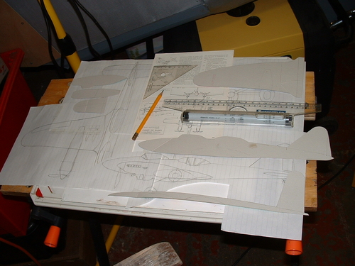 Fairey Twin Battle daylight bomber
Drawings and templates in preparation for my next model.
