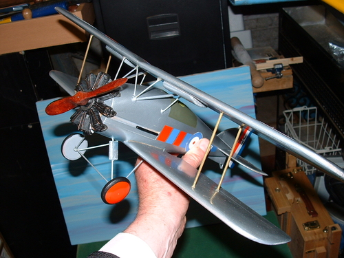 Building biplanes-attaching wings and struts#2
