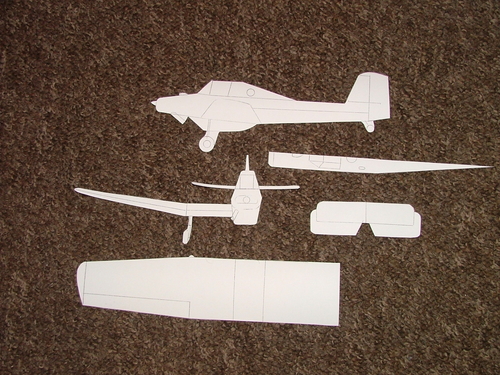 Auster B8 Agricola templates
