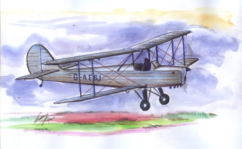Blackburn B2 all metal training biplane
A contender with the Tiger Moth,the much heavier Blackburn Cirrus powered B2 was used in small numbers by the Reserve flying schools.
Keywords: Blackburn B2