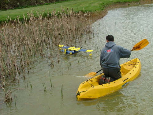 We have the recovery technology-a canoe
