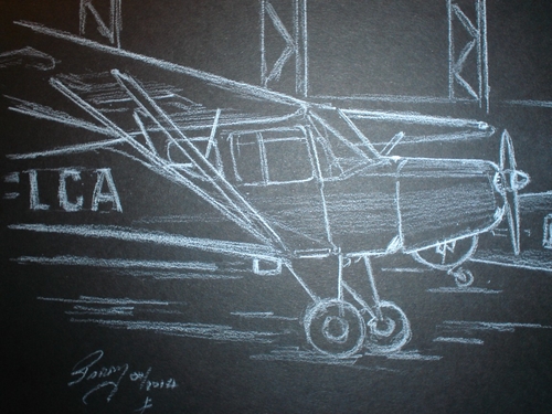 Fleet 80 Canuck
Sketch done on location
