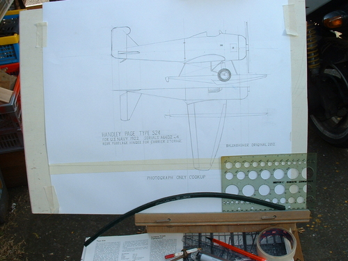 Handley Page Type S24 'Photograph only' cookup project
