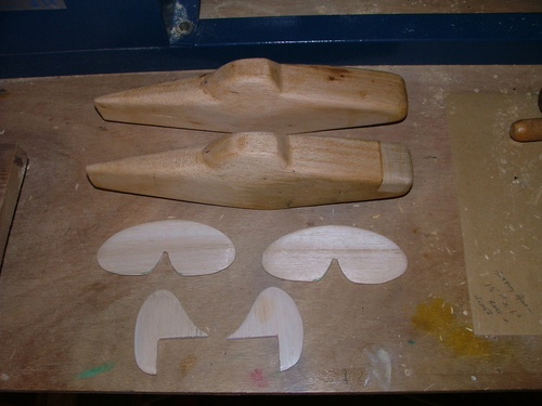 Piper Pawnee
Fuselage shaped plus tail parts
