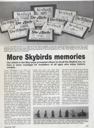 Skybirds,another article from 1986
Keywords: Skybirds,another article from 1986