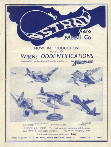 WREN ODDENTIFICATIONS BY ASTRAL
Inspired by Wren of the Aeroplane magazine,does anyone have any original plans for these ?
Keywords: Wren Oddentifications by Astral