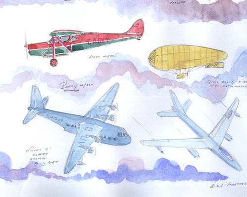 Thumbnail sketches of aeroplanes
Keywords: Thumbnail sketches of aeroplanes