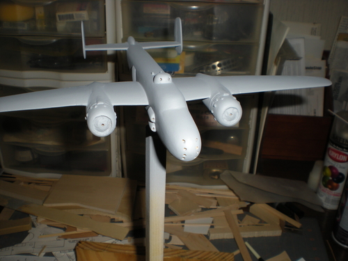 b25044
Primed and ready for paint
Keywords: B-25 Mitchell Doolittle Tokyo Raider