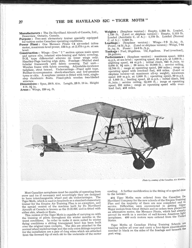 De Havilland DH82C Tiger Moth  1 of 2 (info)
(jpg format, - dpi, 1186 KB).

Link to file: [url]http://smm.solidmodelmemories.net/Gallery/albums/userpics/-[/url]

[i]These plans are placed here in review of their accuracy and historical content. They are for personal use only and not to be reproduced commercially. Copyrights remain with the original copyright holders and are not the property of Solid Model Memories. Please post comment regarding the accuracy of the drawings in the section provided on the individual page of the plan you are reviewing. If you build this model or if you have images of the original subject itself, please let us know. If you are the copyright holder of the work in question and wish to have it removed please contact SMM [/i]


Keywords: De Havilland DH82C Tiger Moth