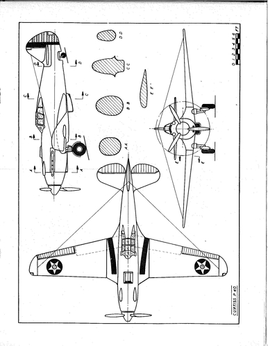 Curtiss XP-40
(jpg format, - dpi, 428 KB).

Link to file: [url]http://smm.solidmodelmemories.net/Gallery/albums/userpics/-[/url]

[i]These plans are placed here in review of their accuracy and historical content. They are for personal use only and not to be reproduced commercially. Copyrights remain with the original copyright holders and are not the property of Solid Model Memories. Please post comment regarding the accuracy of the drawings in the section provided on the individual page of the plan you are reviewing. If you build this model or if you have images of the original subject itself, please let us know. If you are the copyright holder of the work in question and wish to have it removed please contact SMM [/i]

Keywords: Curtiss XP-40