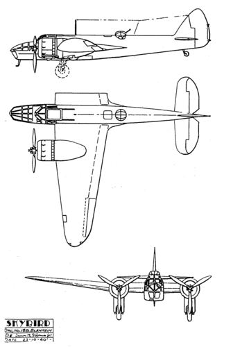 Skybirds Bristol Blenheim IV
[i]These plans are placed here in review of their accuracy and historical content. They are for personal use only and not to be reproduced commercially. Copyrights remain with the original copyright holders and are not the property of Solid Model Memories. Please post comment regarding the accuracy of the drawings in the section provided on the individual page of the plan you are reviewing. If you build this model or if you have images of the original subject itself, please let us know. If you are the copyright holder of the work in question and wish to have it removed please contact SMM [/i]
Keywords: Skybirds Bristol Blenheim IV
