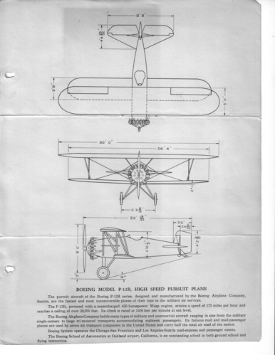Boeing P-12B
(jpg format, - dpi, 1125 KB).

Link to file: [url]http://smm.solidmodelmemories.net/Gallery/albums/userpics/-[/url]

[i]These plans are placed here in review of their accuracy and historical content. They are for personal use only and not to be reproduced commercially. Copyrights remain with the original copyright holders and are not the property of Solid Model Memories. Please post comment regarding the accuracy of the drawings in the section provided on the individual page of the plan you are reviewing. If you build this model or if you have images of the original subject itself, please let us know. If you are the copyright holder of the work in question and wish to have it removed please contact SMM [/i]

Keywords: Boeing P-12B