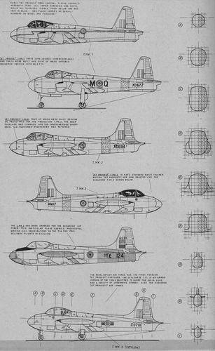 Hunting Jet Provost  2 of 2
(- format, - dpi, - KB).

Link to file: [url]http://smm.solidmodelmemories.net/Gallery/albums/userpics/-[/url]

[i]These plans are placed here in review of their accuracy and historical content. They are for personal use only and not to be reproduced commercially. Copyrights remain with the original copyright holders and are not the property of Solid Model Memories. Please post comment regarding the accuracy of the drawings in the section provided on the individual page of the plan you are reviewing. If you build this model or if you have images of the original subject itself, please let us know. If you are the copyright holder of the work in question and wish to have it removed please contact SMM [/i]

Keywords: Hunting Jet Provost 