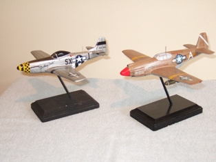 North American P51D and  A36
