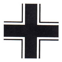 German WWII cross
Keywords: german cross markings