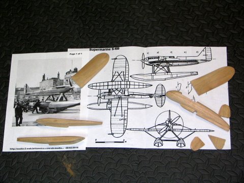 Keywords: Pete Morro Supermarine S-6B hand carved solid wood scale model smm solidmodelmemories
