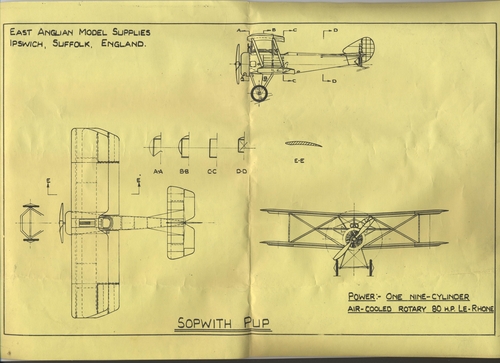 Sopwith Pup PT.1 Of 2.
(jpg format, -- dpi, 1500 KB).

[b]Click on image to download file in original format[/b]
file url: 
http://smm.solidmodelmemories.net/Gallery/albums/userpics/004oh9.jpg

[i]These plans are placed here in review of their accuracy and 
historical content. They are for personal use only and not to
be reproduced commercially. Copyrights remain with the original
copyright holders and are not the property of Solid Model
Memories. Please post comment regarding the accuracy of the
drawings in the section provided on the individual page of the 
plan you are reviewing. If you build this model or if you have 
images of the original subject itself, please let us know. If
you are the copyright holder of the work in question and wish
to have it removed please contact SMM [/i]
   
Keywords: Skycraft Solid Models Sopwith Pup.