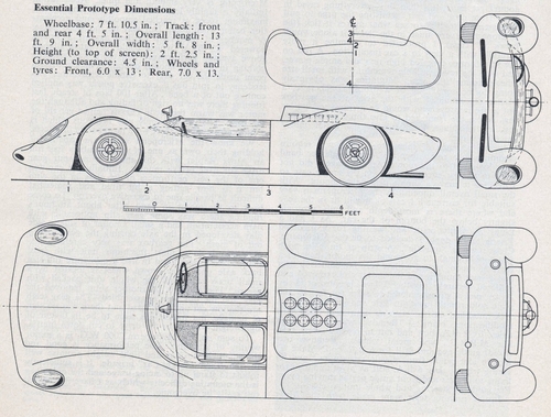 Lotus 30.
Model Cars July 1964.
Keywords: LOTUS 30.