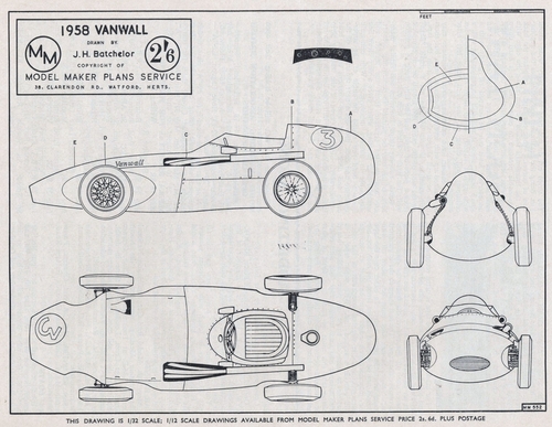 Vanwall 1958.
(jpg format, -- dpi, 1052 KB).

[b]Click on image to download file in original format[/b]
file url: 
http://smm.solidmodelmemories.net/Gallery/albums/userpics/007~4.jpg

[i]These plans are placed here in review of their accuracy and 
historical content. They are for personal use only and not to
be reproduced commercially. Copyrights remain with the original
copyright holders and are not the property of Solid Model
Memories. Please post comment regarding the accuracy of the
drawings in the section provided on the individual page of the 
plan you are reviewing. If you build this model or if you have 
images of the original subject itself, please let us know. If
you are the copyright holder of the work in question and wish
to have it removed please contact SMM [/i]

Keywords: VANWALL 1958.