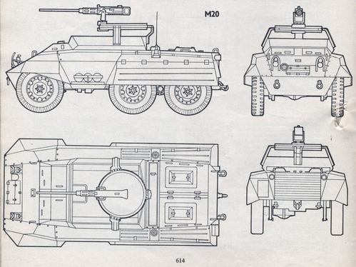 The M20 & Greyhound Armoured Cars.
PT.1 Of 2.   M.M. Dec. 1963.
Keywords: THE GREYHOUND AND ARMOURED CARS.