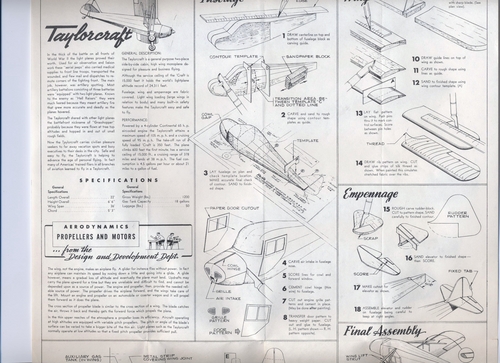 Taylorcraft PT 2 of 2.
(jpg format, -- dpi, 1951 B).

[b]Click on image to download file in original format[/b]
file url: 
http://smm.solidmodelmemories.net/Gallery/albums/userpics/012~1.jpg

[i]These plans are placed here in review of their accuracy and 
historical content. They are for personal use only and not to
be reproduced commercially. Copyrights remain with the original
copyright holders and are not the property of Solid Model
Memories. Please post comment regarding the accuracy of the
drawings in the section provided on the individual page of the 
plan you are reviewing. If you build this model or if you have 
images of the original subject itself, please let us know. If
you are the copyright holder of the work in question and wish
to have it removed please contact SMM [/i]

Keywords: TAYLORCRAFT.