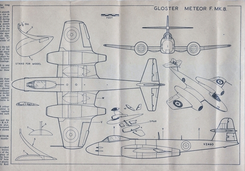 METEOR F Mk.8.
(jpg format, -- dpi, 1873 KB).

[b]Click on image to download file in original format[/b]
file url: 
http://smm.solidmodelmemories.net/Gallery/albums/userpics/016.jpg

[i]These plans are placed here in review of their accuracy and 
historical content. They are for personal use only and not to
be reproduced commercially. Copyrights remain with the original
copyright holders and are not the property of Solid Model
Memories. Please post comment regarding the accuracy of the
drawings in the section provided on the individual page of the 
plan you are reviewing. If you build this model or if you have 
images of the original subject itself, please let us know. If
you are the copyright holder of the work in question and wish
to have it removed please contact SMM [/i]

Keywords: METEOR F. Mk.8.