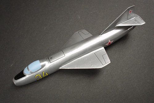 Yak-1000 (1/72)
The finished Yak-1000, in 1/72 scale.
Keywords: solid model airplane yak-1000 