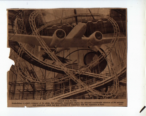 Aviation Sculpture Paris 1930s

