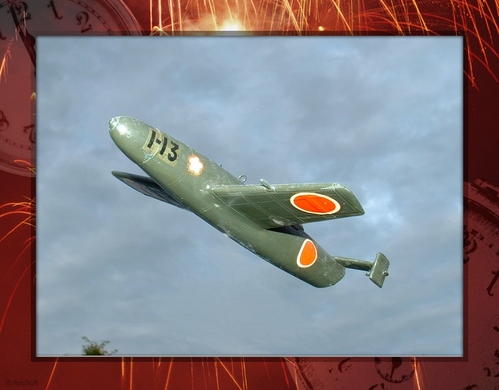 Baka Bomb
Jap suicide flying bomb
