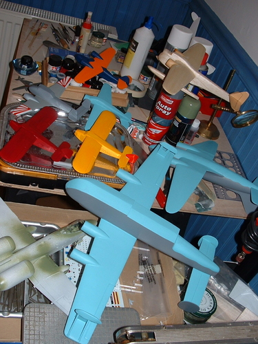 Consolidated PBY-3 Coronado takes its turn in the paint shop.
Keywords: CONSOLIDATED PBY-3 CORONADO,Solid Model Memories,balsa wood,wooden models,carving.