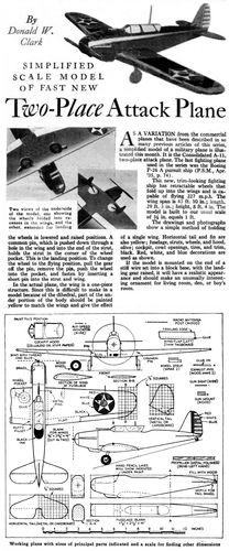 Consolidated A-11 solid model plans
From "Popular Science" magazine, November 1936.
(jpg format, -- dpi, 381 KB).

[b]Click on image to download file in original format[/b]
file url: 
http://smm.solidmodelmemories.net/Gallery/albums/userpics/Consolidated_A-11.jpg

[i]These plans are placed here in review of their accuracy and historical content. They are for personal use only and not to be reproduced commercially. Copyrights remain with the original copyright holders and are not the property of Solid Model Memories. Please post comment regarding the accuracy of the drawings in the section provided on the individual page of the plan you are reviewing. If you build this model or if you have images of the original subject itself, please let us know. If you are the copyright holder of the work in question and wish to have it removed please contact SMM [/i]
Keywords: Consolidated A-11