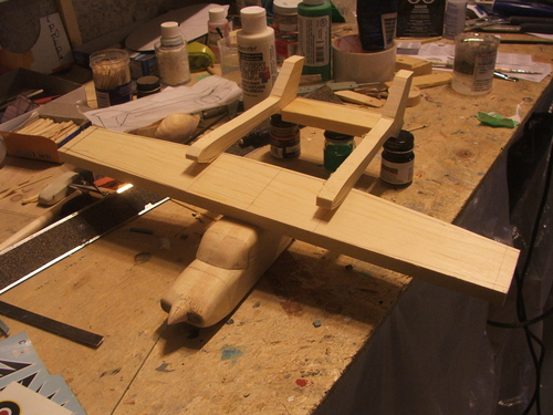 Skymaster main parts
Keywords: hand carved solid wood scale model 1/32 skymaster cessna solidmodelmemories smm