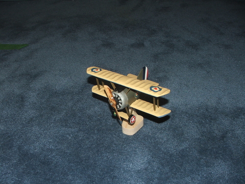 Keywords: smm solidmodelmemories hand carved air-toon sopwith camel model aircraft airplane lastvautour