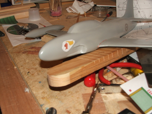 RCAF Silver Star
Soon to be T-33 Red Knight
Keywords: SMM Solid Model Memories Wood Carved Aircraft T-33