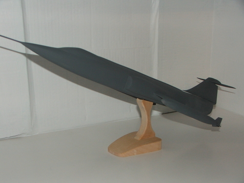 Lockheed Starfighter
Keywords: SMM hand carved solid wood scale model lockheed Starfighter 1/32