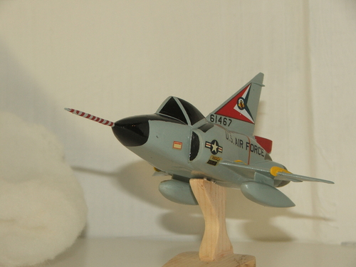 Air - Toon F-102A
Completed F-102 Cartoon Aircraft
Keywords: SMM hand carved solid wood scale modl f-102 convair delta dagger