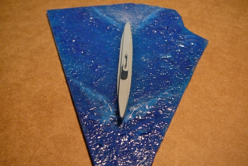 Ocean Diorama Test (front)
I made a test ocean diorama on a shard of acrylic.  I'll make a final diorama and document the method.
Keywords: uss pompano SS-181 submarine model ship wooden diorama