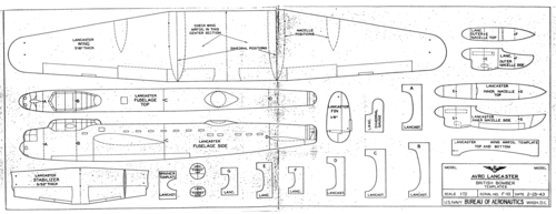 F-10_Avro_Lancaster_patterns
Link to file: [url]http://smm.solidmodelmemories.net/Gallery/albums/userpics/F-10_Avro_Lancaster_patterns.gif[/url]

For Plan: [url=http://smm.solidmodelmemories.net/Gallery/displayimage.php?pos=-881]F-10 Avro Lancaster[/url]

These plans are placed here in review of their accuracy and historical content. They are for personal use only and not to be reproduced commercially. Copyrights remain with the original copyright holders and are not the property of Solid Model Memories. Please post comment regarding the accuracy of the drawings in the section provided on the individual page of the plan you are reviewing. If you build this model or if you have images of the original subject itself, please let us know. If you are the copyright holder of the work in question and wish to have it removed please contact SMM
Keywords: IDplan Identification model Avro Lancaster U.K. Bomber