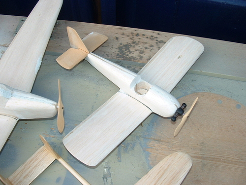 Fairey (Tipsy) Junior
Sanding and sealing taking place,the tiny two cylinder engine was made from FIMO baked in the oven.
Keywords: FAIREY (TIPSY) JUNIOR MONOPLANE,Solid models,carving models in wood,Solid model memories,old time model building,nostalgic model building