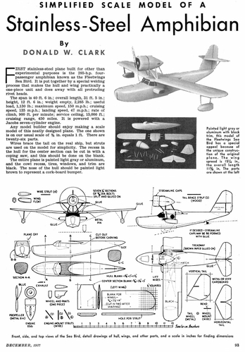 Fleetwing Seabird solid model plan
From Popular Science magazine, December 1937.
(jpg format, -- dpi, 409 KB).

[b]Click on image to download file in original format[/b]
file url: 
http://smm.solidmodelmemories.net/Gallery/albums/userpics/Fleetwing-Seabird.jpg

[i]These plans are placed here in review of their accuracy and historical content. They are for personal use only and not to be reproduced commercially. Copyrights remain with the original copyright holders and are not the property of Solid Model Memories. Please post comment regarding the accuracy of the drawings in the section provided on the individual page of the plan you are reviewing. If you build this model or if you have images of the original subject itself, please let us know. If you are the copyright holder of the work in question and wish to have it removed please contact SMM [/i]
Keywords: Fleetwing Seabird