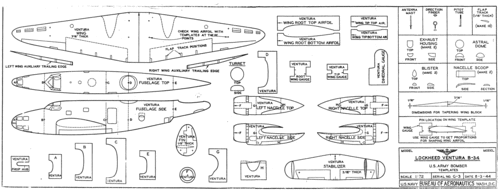 G-3_Lockheed_Ventura_patterns
Link to file: [url]http://smm.solidmodelmemories.net/Gallery/albums/userpics/G-3_Lockheed_Ventura_patterns.gif[/url]

For Plan: [url=http://smm.solidmodelmemories.net/Gallery/displayimage.php?pos=-941]G-3 Lockheed Ventura[/url]

These plans are placed here in review of their accuracy and historical content. They are for personal use only and not to be reproduced commercially. Copyrights remain with the original copyright holders and are not the property of Solid Model Memories. Please post comment regarding the accuracy of the drawings in the section provided on the individual page of the plan you are reviewing. If you build this model or if you have images of the original subject itself, please let us know. If you are the copyright holder of the work in question and wish to have it removed please contact SMM
Keywords: IDplan Identification model Lockheed Ventura U.S.A. Bomber